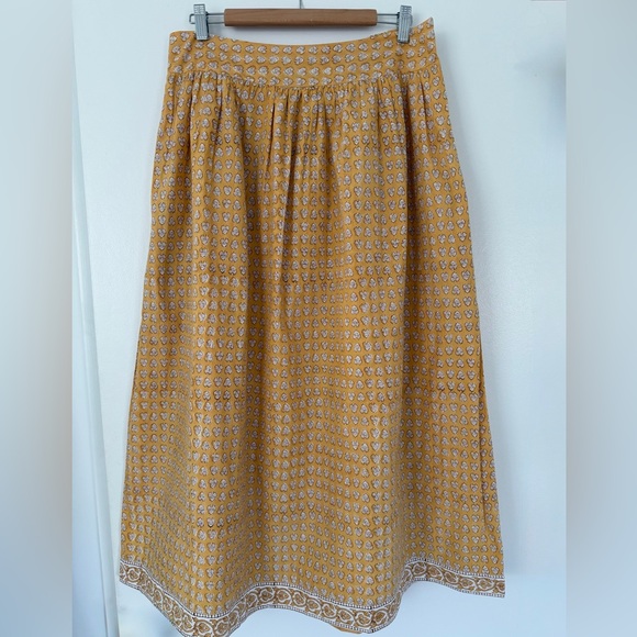 *NWT* Marea by Liz Joy Charlotte Skirt - Marigold Thistle. Sz. L - Picture 6 of 10